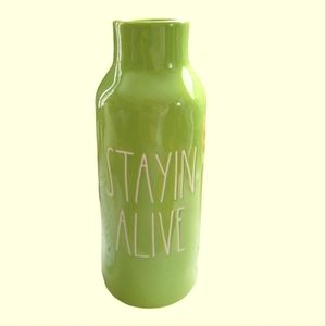 Rae Dunn pottery flower vase